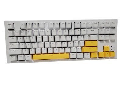 Mechanical Keyboard, 87 Keys RGB Backlight Gaming Keyboard, Compact Wired-No USB