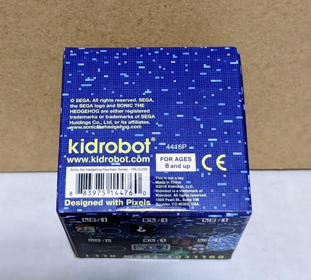 Kidrobot Sonic the Hedgehog Mini-Figure Keychains Blind Box