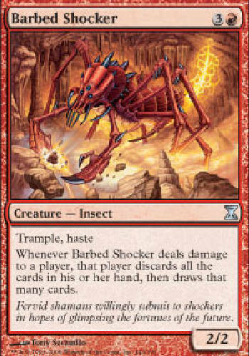 BARBED SHOCKER Time Spiral MTG Magic the Gathering Cards DJMagic - Picture 1 of 1