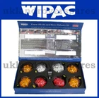 LAND ROVER DEFENDER WIPAC LED LIGHT LAMP 73MM LENS UPGRADE KIT SET WIPAC