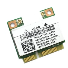 Dell Inspiron N5040 Wireless Wifi  DW1502  AR9285 AR5B95 Mini PCI-e Half Card