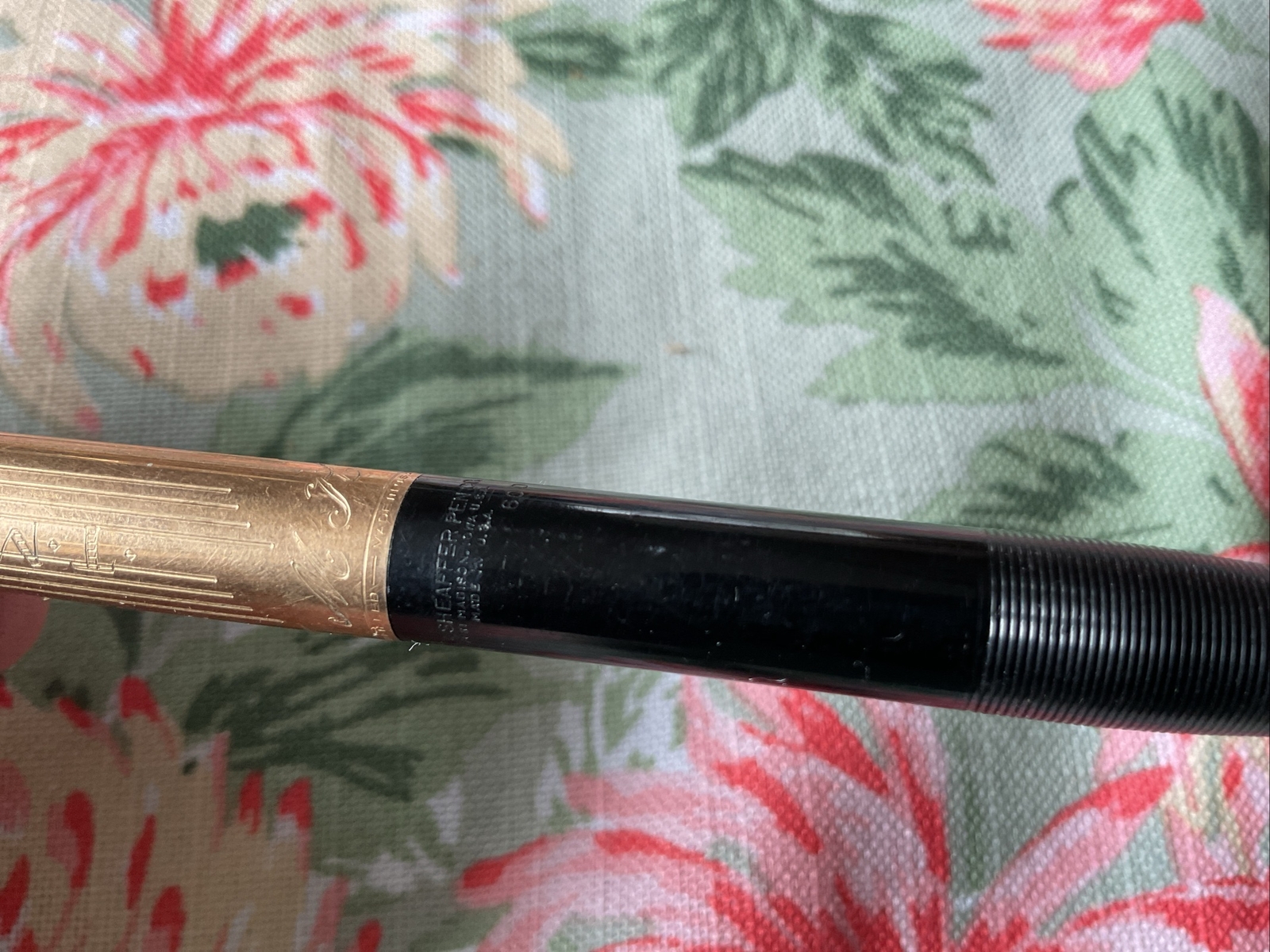 Vintage W. A. Sheaffer 14 K Gold Filled Continuous Twist Pencil Fort Madi Ref15