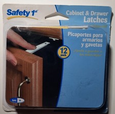 Safety 1st Cabinet and Drawer Latches Package of 12 - New