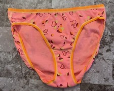 NWOT VICTORIA'S SECRET L PINK CHERRY 100 COTTON VINTAGE RARE BIKINI PANTIES
