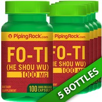 Piping Fo-ti Extract He-shou-wu Root 5x100 Capsules 1000mg Anti-aging/cardio Piping Fo-ti Extract He-shou-wu Root 5x100 Capsules 1000mg Anti-aging/cardio