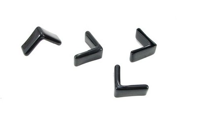 4 Pack 1-1/4'' Flexible Vinyl Angle Caps FAC-1.25