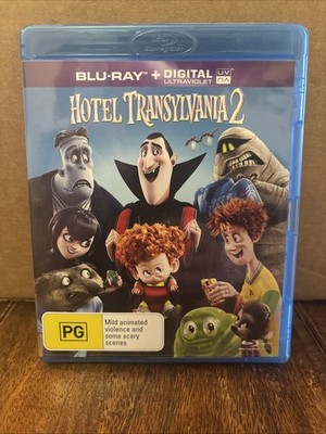 Hotel Transylvania 2 (Blu-ray, 2015) Very Good Condition All Regions