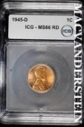 1945-D Lincoln Wheat Cent — photo from another recent sale