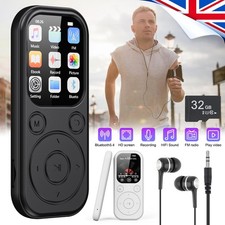 Portable Bluetooth MP4/MP3 Lossless Sport Music Player Media FM Radio Recorder