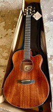 3/4 Cutaway Acoustic Guitar, 6 Strings mahogany body, rosewood fingerboard