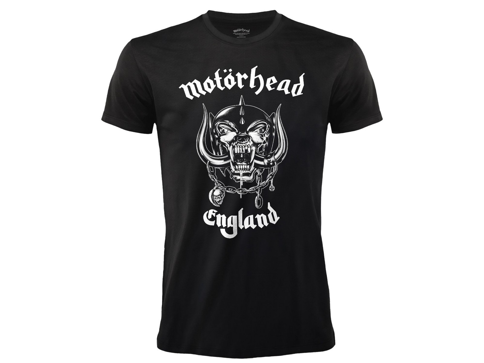 Motorhead T-Shirt England Hard Rock Schwarz Original Offiziell