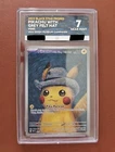 Nintendo Pokémon TCG Black Star Promo Pikachu with Grey Felt Hat #085 PSA 7