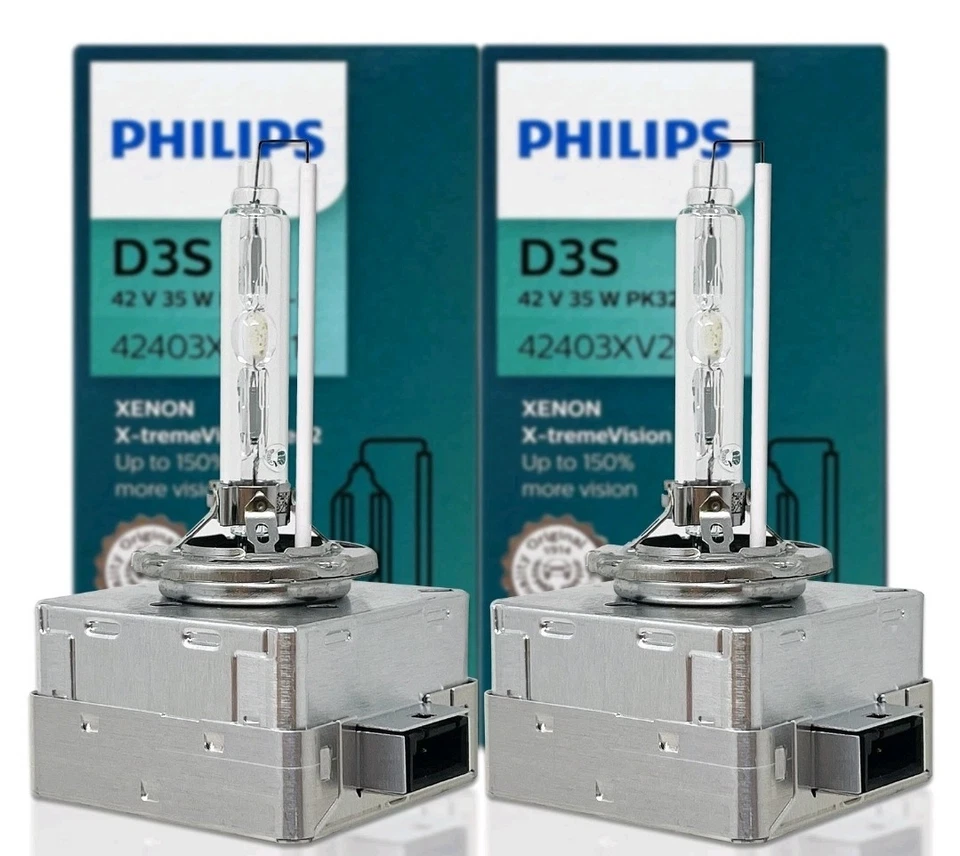 D3S Philips  X-TremeVision Gen2 HID Xenon Headlight Bulbs  2-Pack - Image 1 of 1