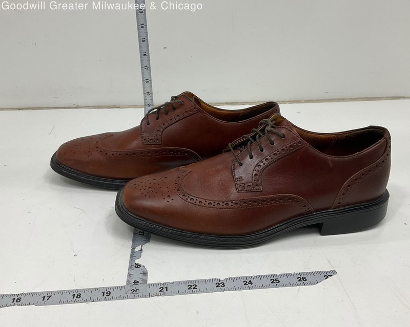 Rockport Brown Leather Men's Lace Up Dress Shoes Size 9W
