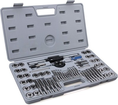 Master Tap & Die Set 60pcs   Coarse/Fine Thread Cutting Tools