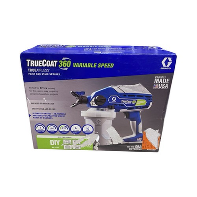 #ad Graco 26D283 TrueCoat 360 Variable Speed Handheld Airless Paint Sprayer $139.97