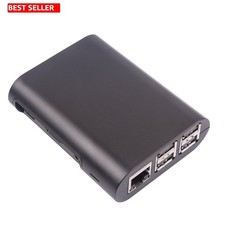 Raspberry Pi 3 Model B 2 Case Jet Black ABS Enclosure Single Board Computer Box