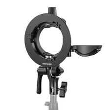 NEEWER CRB1D S-Bracket - Bowens Mount Umbrella Hole for Godox