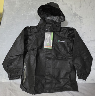 Frogg Toggs Pro Action Waterproof Hooded Rain Jacket Men's Size Small PA63123