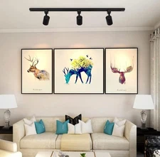 6 Pack LED Track Lighting Heads Compatible with Single Circuit J Type 3000K B