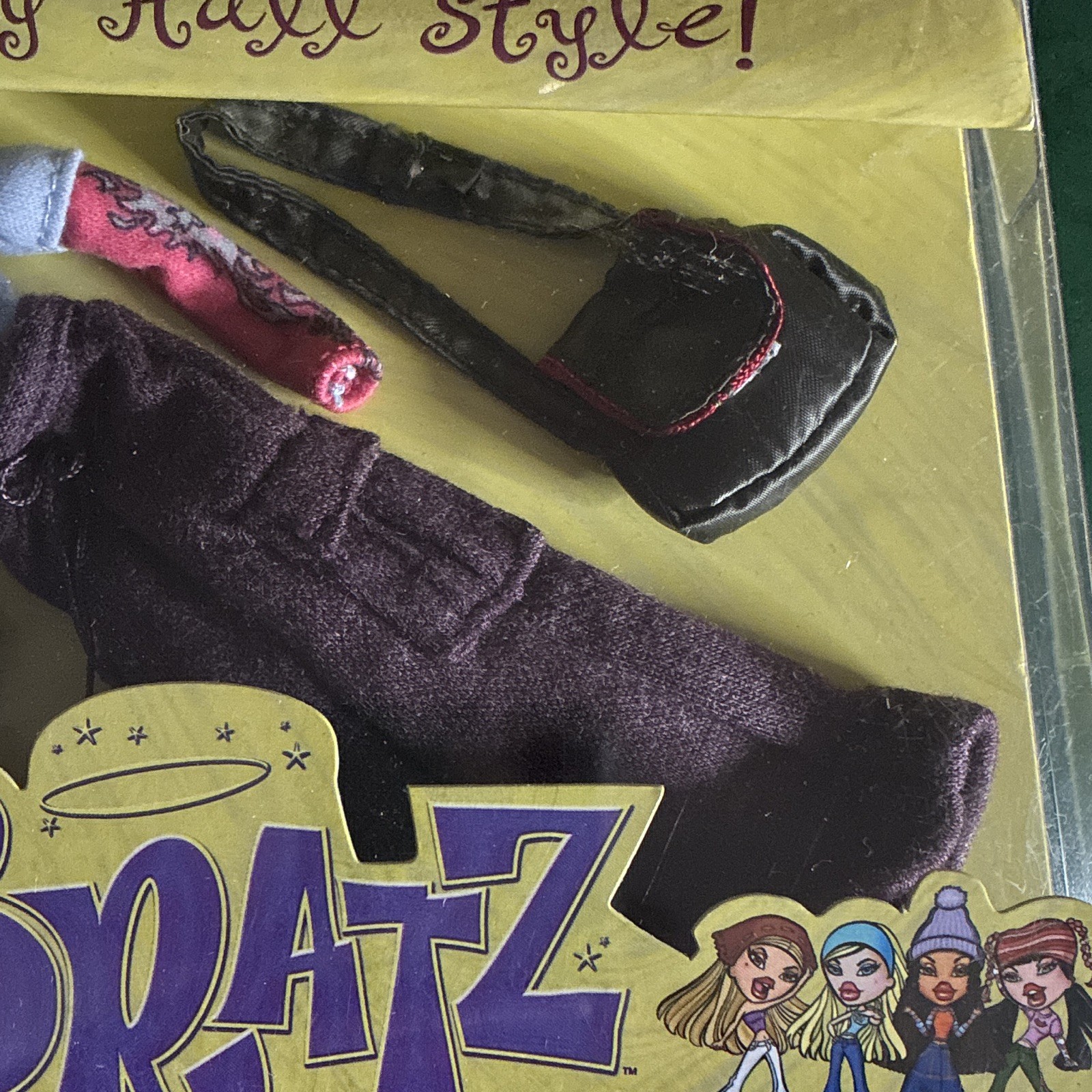 Study Halkl Bratz 2001 Study Hall Style Fashion Pack Outfit Top Pants Shoes Bag 4pc ...