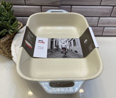 Staub  Stoneware Baking Dish 1L  Macaron light blue NWT