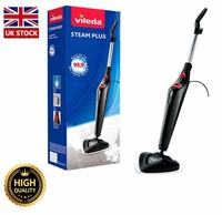 Vileda Steam Plus Mop Cleaner | Chemical-Free Cleaning | Kills 99.9% germs | UK