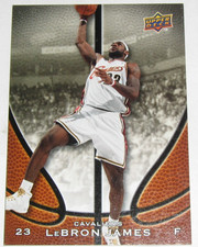 2008-09 Upper Deck NBA Starting Five LeBron James - Cavaliers