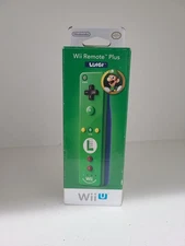 OEM Nintendo Wii Wii U Controller Remote Plus Wiimote LUIGI Limited Edition