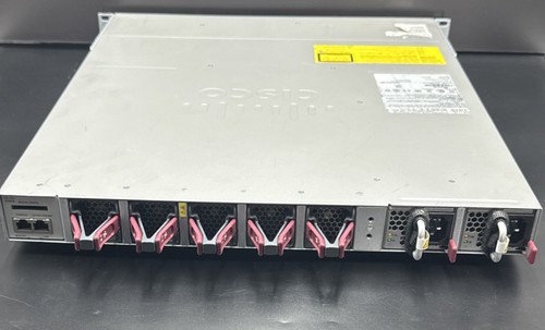 CISCO Catalyst WS-C4500X40X-ES 40-port SFP+ 10Gb Network Switch /w 2x PSU - Picture 6 of 7