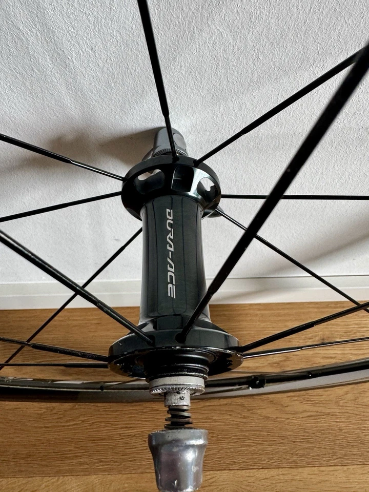 Shimano Dura Ace C35 WH-9000 tubular inkl. Schnellspanner - Bild 3 von 4