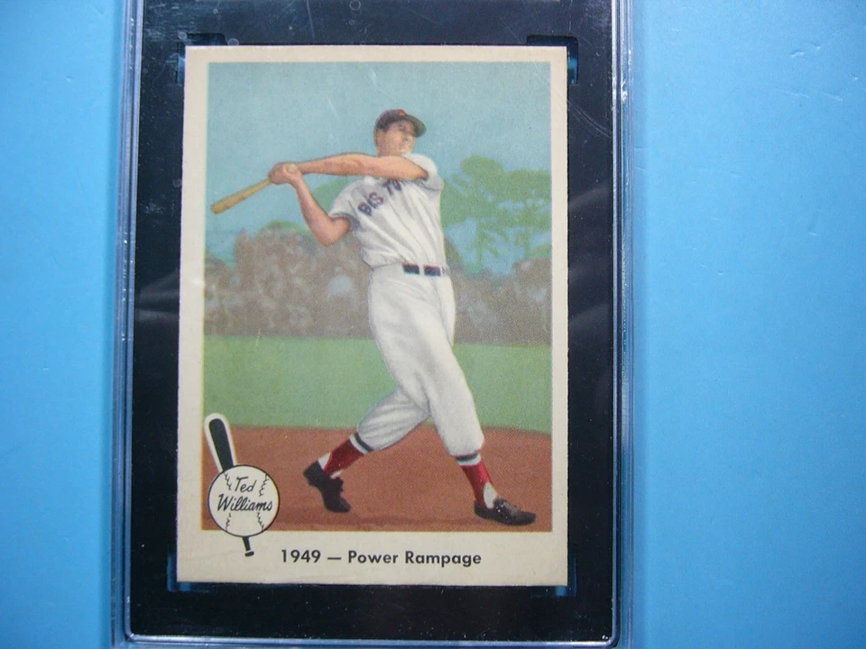 Tarjeta de béisbol Fleer MLB 1959 #38 TED WILLIAMS SGC 8 casi nueva/¡como nueva nítida!! '59 GL Foto 3 de 4