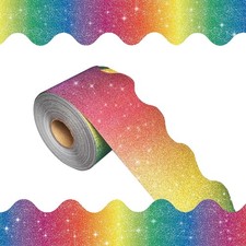 65Feet Rainbow Bulletin Board Borders, Shine ...