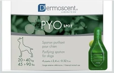 Dermoscent 920-7224 Pyospot 20kg-40kg for Dogs 4Pip