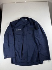 New US Navy 2POC Two Piece Flame Resistant Uniform Coat Jacket Medium Long