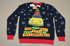 Only Fools And Horses Christmas Millionaires Jumper M Medium 39-41" 99-104cm New