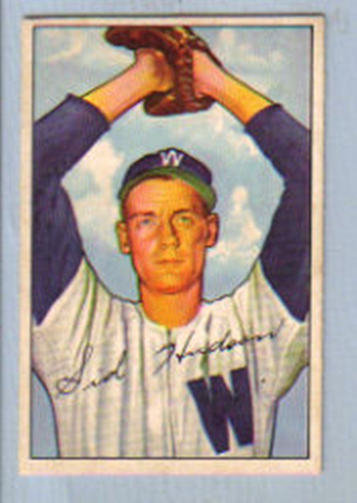 1952 Bowman #123 Sid Hudson VG
