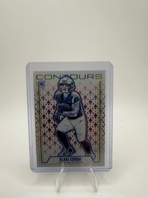 Blake Corum Panini Phoenix Contours #CONBCM Red