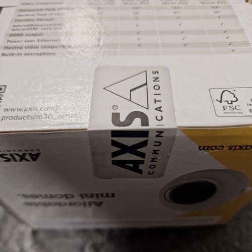 Axis M30 Network Camera (AXIS M3065-V Fixed Dome Network Camera) - Picture 1 of 3