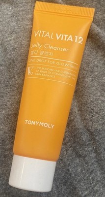 TONY MOLY Vital Vita 12 Jelly Cleanser Travel Size 0.67 oz / 20 mL