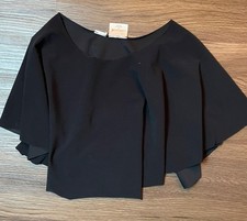 Capezio ballet Skirt Med Pullup skirt sleek lines girl/ladies Black