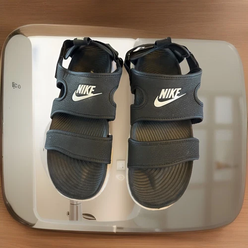 Nike Owaysis Sandali Sportivi Donna Taglia 10 Nero Bianco Regolabile CK9283 002