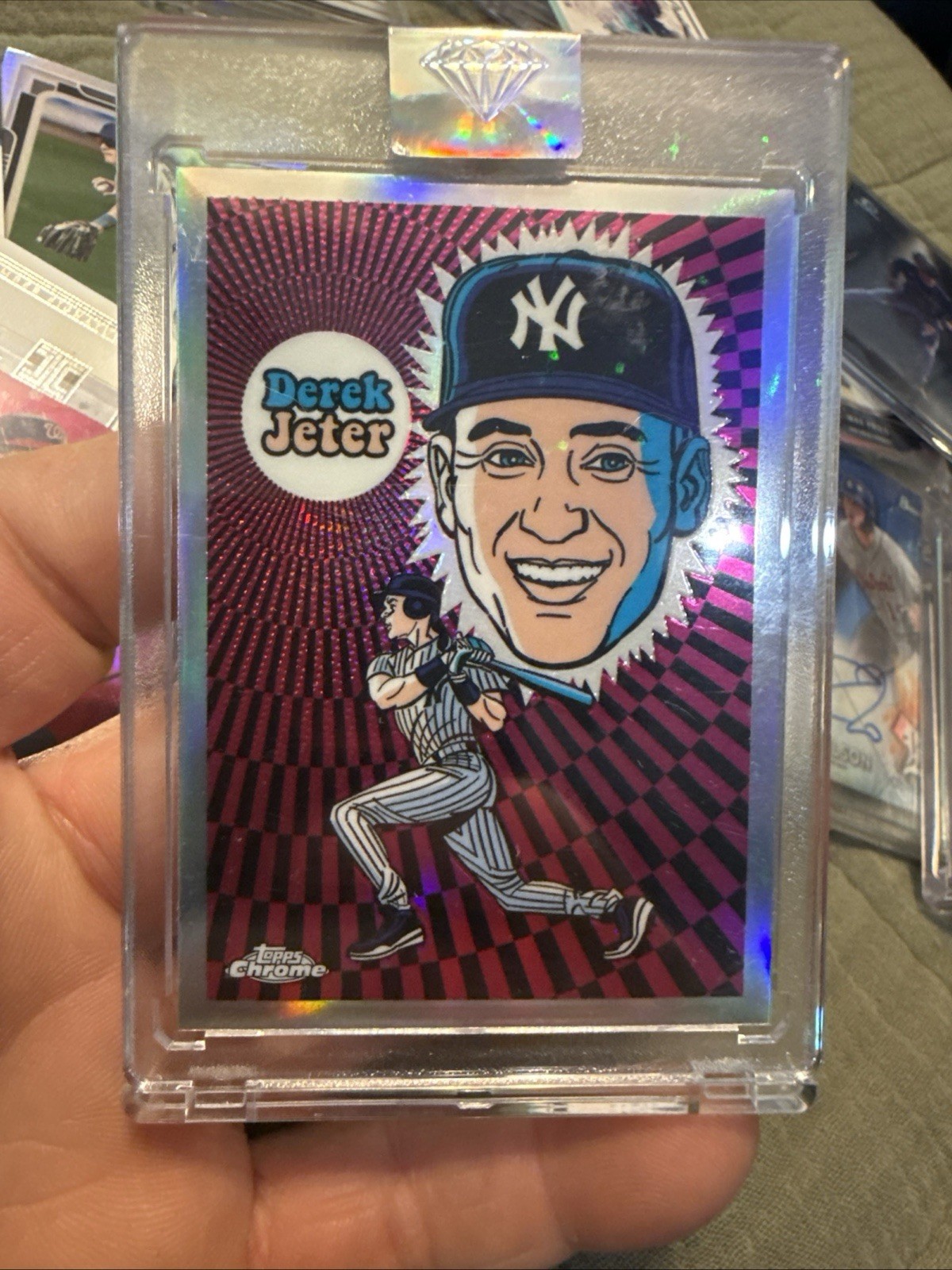 2023 Topps Chrome - Ultraviolet All-Stars Derek Jeter #UV-3