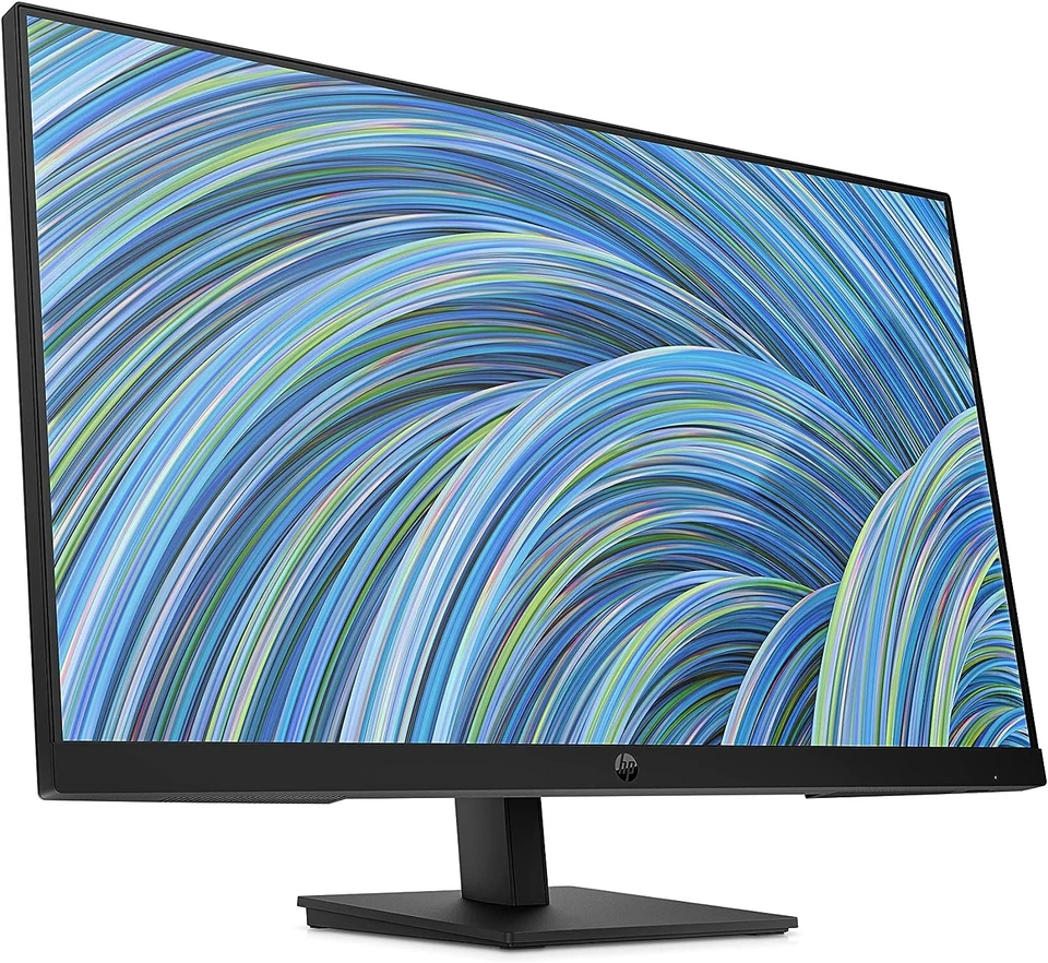 HP 27H G4 27" IPS FHD 60Hz Monitor 5ms Height/Tilt, VGA, HDMI & DisplayPort