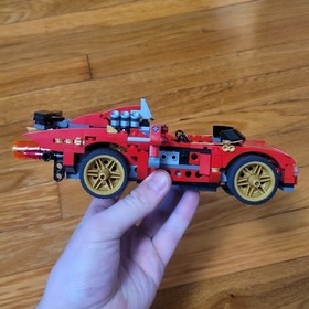 LEGO Ninjago 70727 Kai&rsquo;s X-1 Ninja Charger &ndash; no minifigs, near complete.