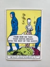 Marvel Super Heroes RARE Vintage 1966 Hulk Take Coffee Breaks #52 Donruss COOL
