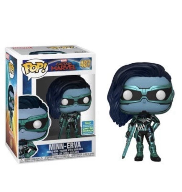 Funko Pop! Vinyl: Marvel - Minn-Erva - GameStop San Diego Comic Con (Exclusive)