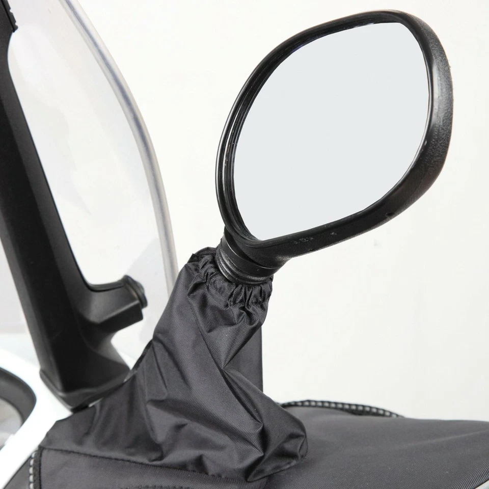 Muffs de mão Tucano Urbano preto compatível com Suzuki Burgman AN 400 Lux (2012 - 2016) - Imagem 2 de 4