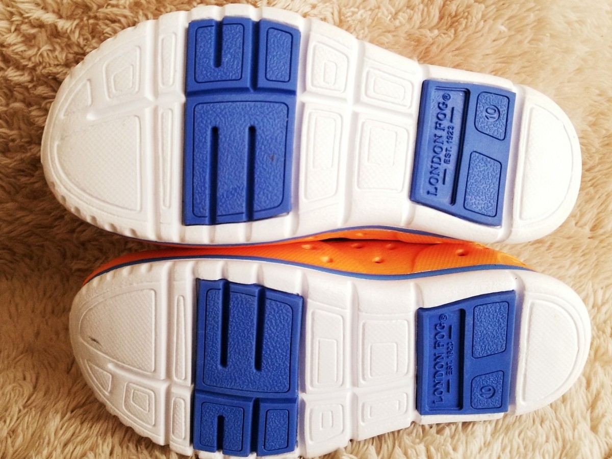 London Fog Mudpuppie Shoes Size 10 Marigold Blue From Pool to Play