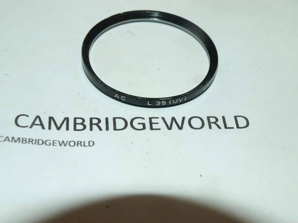 MINOLTA 49mm NEW L35 UV ULTRA VIOLET SCREW in FILTER GENUINE ORIGINAL MINOLTA - Image 2 of 4